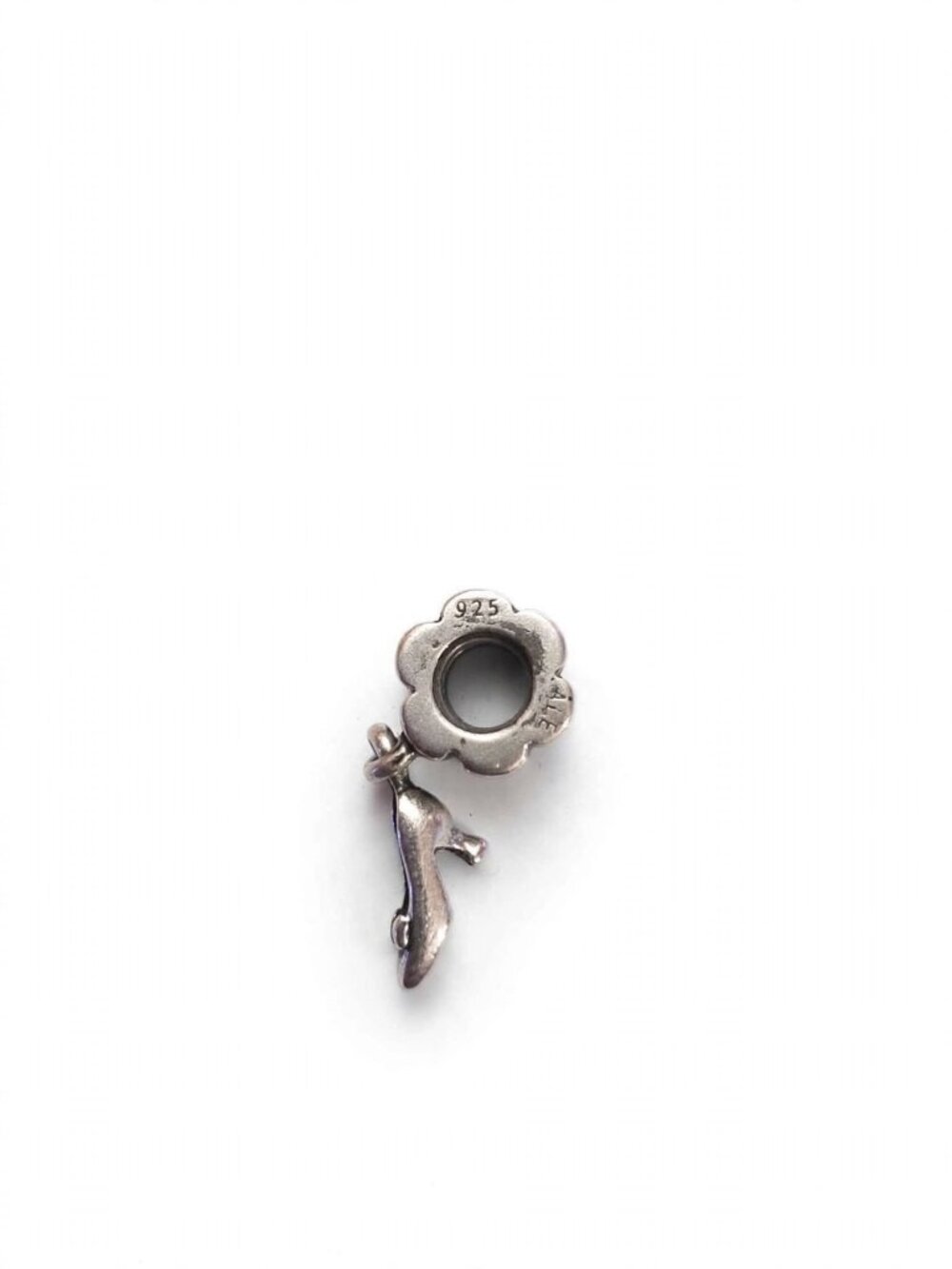 Pandora 925 Sterling Silver High Heel Shoe Dangle Charm ALE Stamped Retired